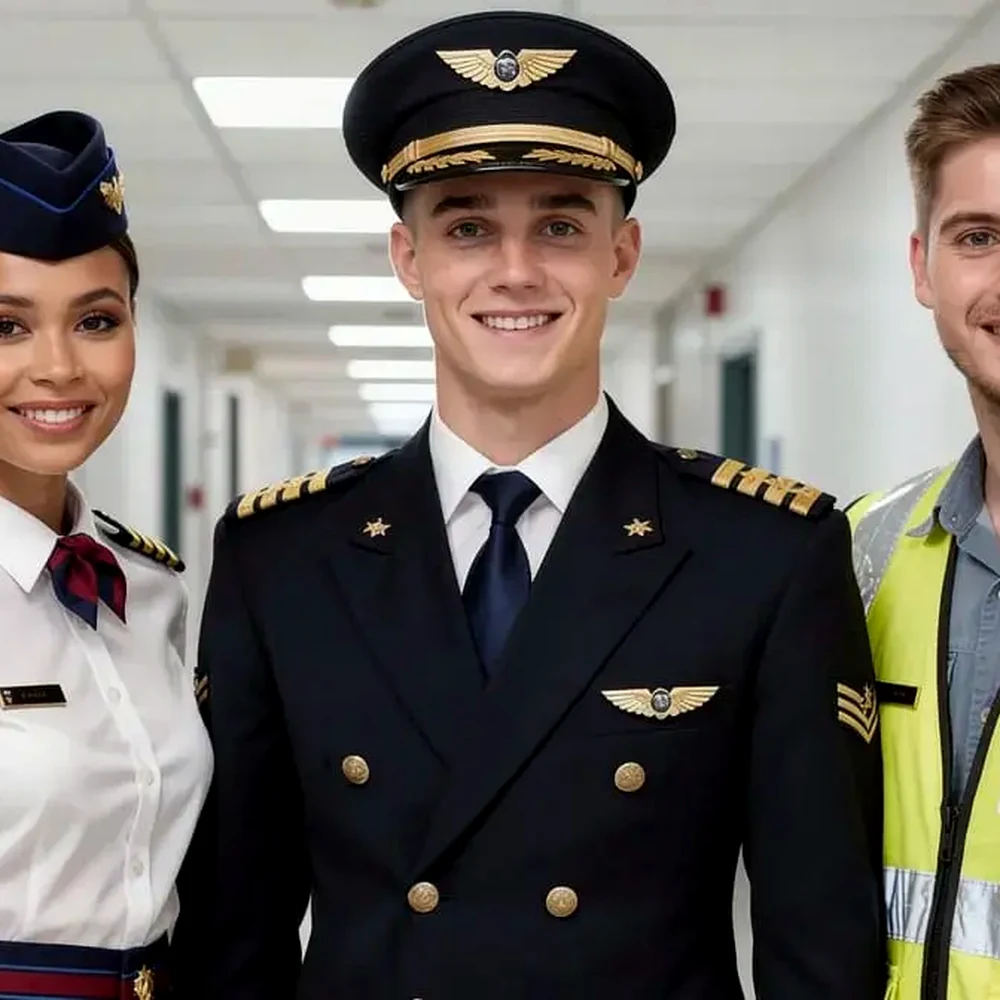 Aviation operations team uniforms
