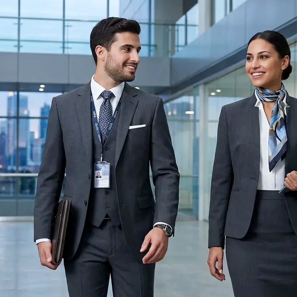 Airport corporate operations uniforms