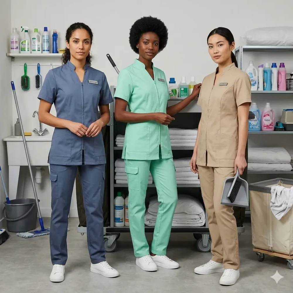Healthcare support team uniforms