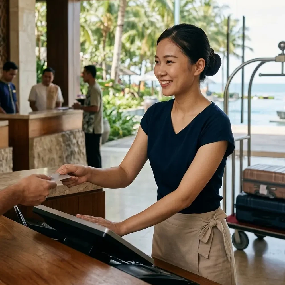 Front desk host uniform