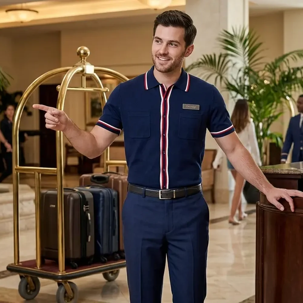 Conserje de hotel boutique