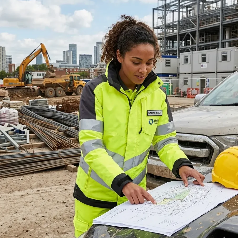 Construction safety workwear