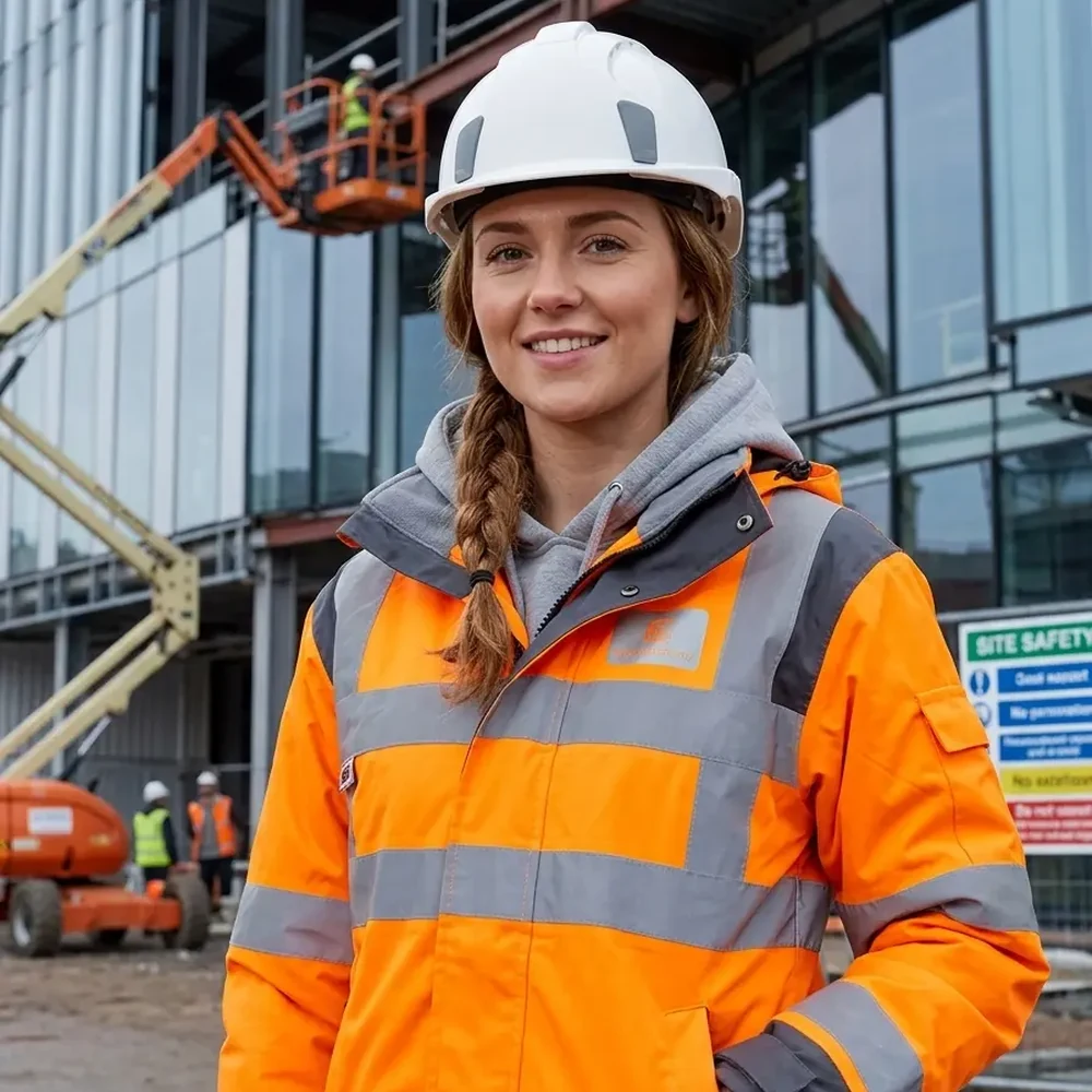 High visibility site jacket