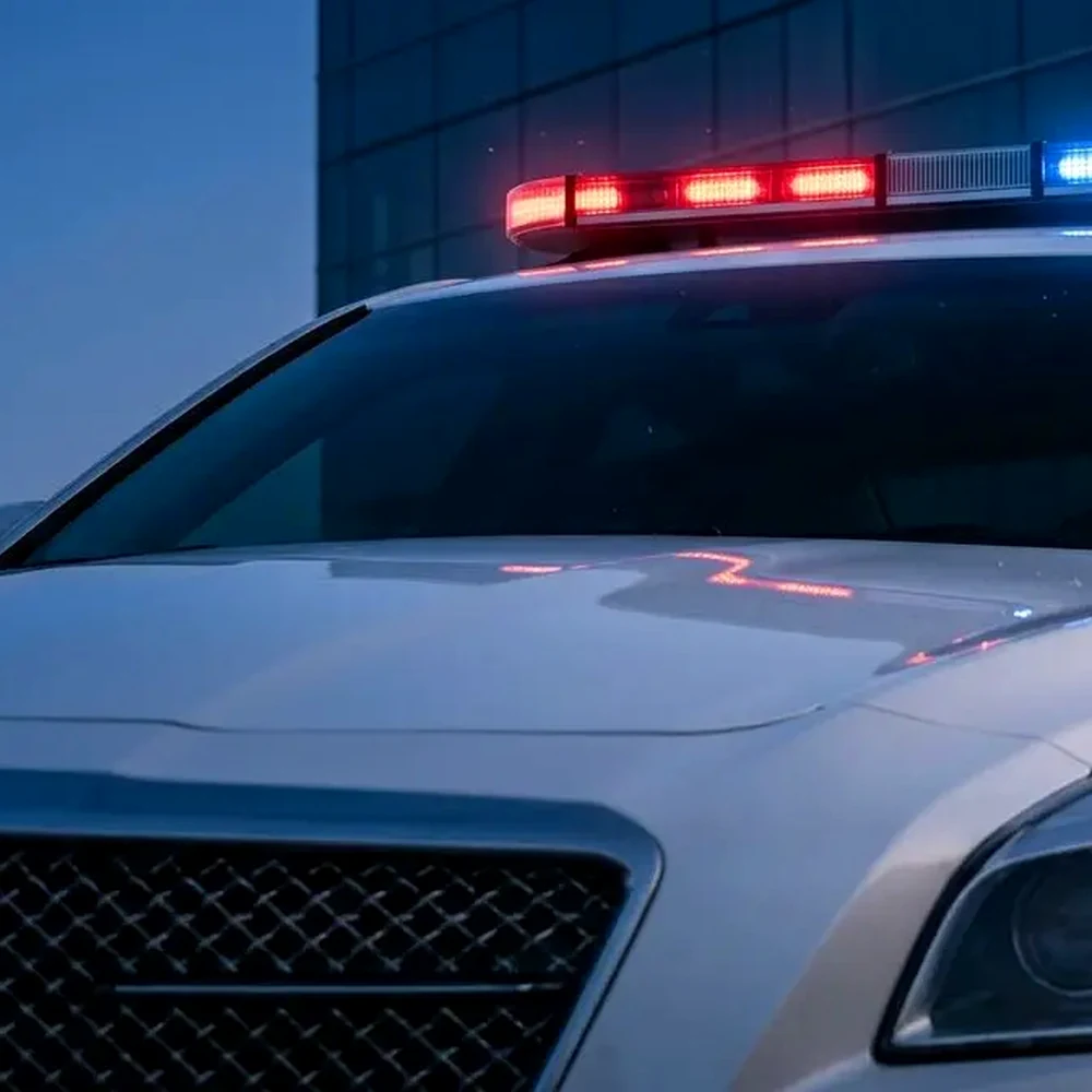 Security patrol car detail